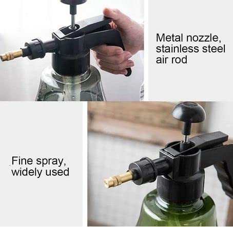 Image of Heavy Duty Garden Pump Pressure Sprayer, Lawn Sprinkler, Water Mister, Spray Bottle for Herbicides, Pesticides, Fertilizers, Plants Flowers Random Colors(1.2 L Capacity) (Multicolor)