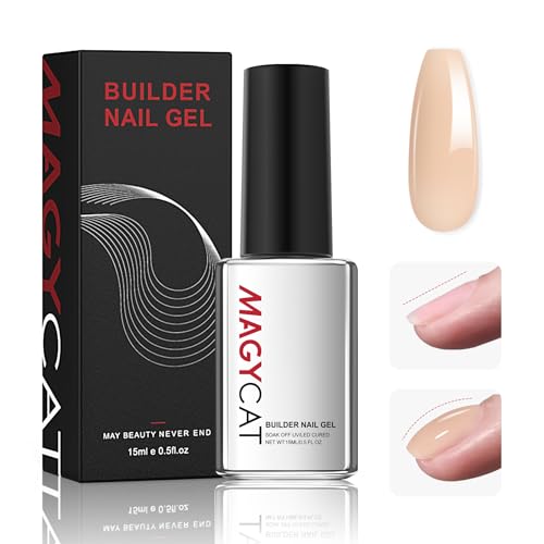 Neutral Nude Builder Nail Gel,15ML 7in1 Builder Bases Gels