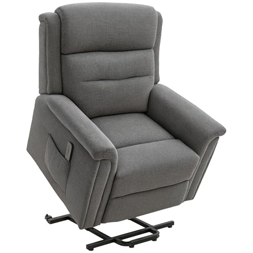 HOMCOM Sillón reclinable eléctrico 2 Motores