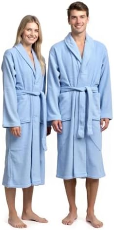 Albornoz de Baño Unisex con Capucha 100% Algodón OEKO-TEX – Bata ...