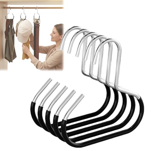 2026 Durable Steel Hangers: Maximize Closet Space with Versatile Storage,