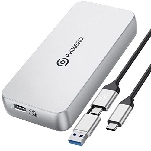 Caja externa Thunderbolt para SSD M.2 NVME 40 Gbps miniatura 1