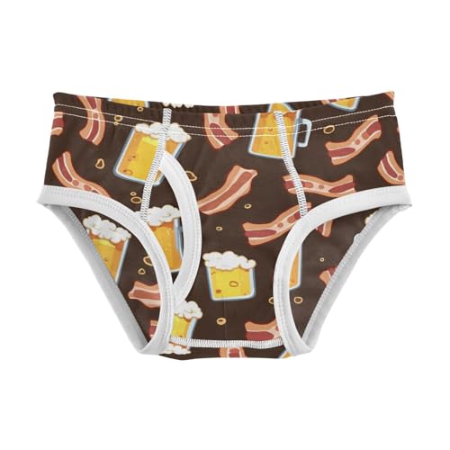 Wusikd Beer Mugs Boys' Underwear Cotton Boys Briefs Soft Toddler Underwear 2T