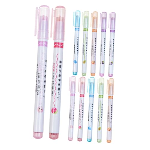 DOITOOL 12-teiliges Set Konturenstift Kurvenstift