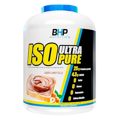 Proteínas, Proteina Iso cero carbohidratos 4.2lbs, proteina aislada de suero de leche, 25grs proteina por servicio (WHEYTELLA)
