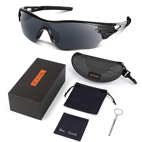 Image of BEACOOL Polarized Sports Sunglasses for Men Women Youth