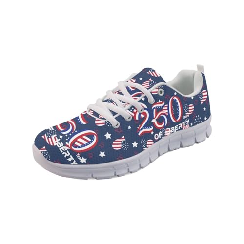 Image of GIFTPUZZ Mens Lace Up Athletic Trainers Running Sneakers Wedge Breathable Gym Lightweight Sports Tennis Shoes