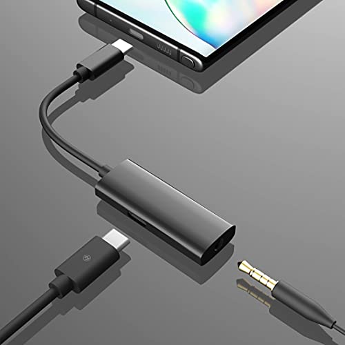 Ivoros Usb C To 3.5Mm Headphone & Charge Adapter, Type C Audio Jack Earphone Aux Converter,Work For Samsung Galaxy S21/S20/Fe 5G/Ultra/Note 20/10+Plus,Google Pixel 6/5/4/3/2 Xl,Ipad Pro/Air 4/Mini6 #TOP7