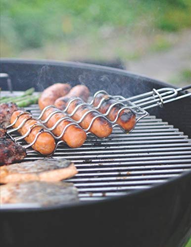 Mein Grillbuch: ♦ deine eigenen Grillrezepte auf einen Blick ♦ Vorausgefülltes Grillprotokoll für deine eigenen Rezepte und Fleisch-Kreationen ♦ ... Format ♦ Motiv: Grillwurst (German Edition)