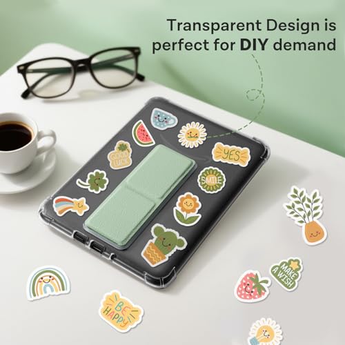Image of CoBak Case with Stand for for 6 inch Kindle (2024 & 2022, 11th Gen) - PU Leather Smart Cover with Auto Sleep /Wake & Hand Strap, Sage Green