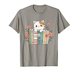 Cat And Book Lover Gifts For Women Funny Apparel