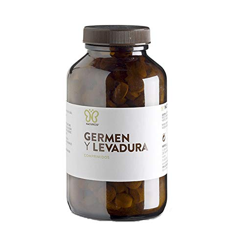 Germen y Levadura - Naturcid - Comprimidos - [300comp - 650mg] - 50% levadura nutricional inactiva, 50% germen de trigo.