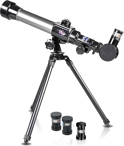 Astronomisches Teleskop für Anfänger - Enthält Stativ und 20x,...