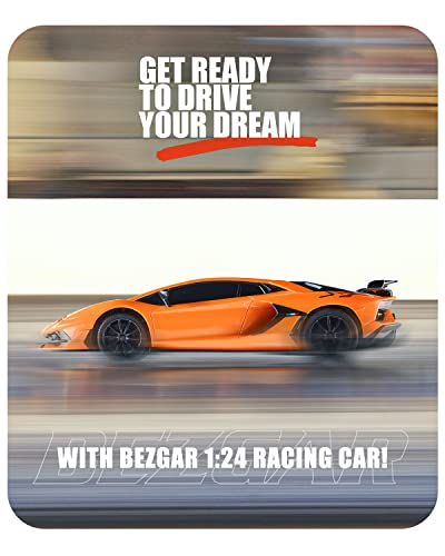 Image of BEZGAR 1:24 Lamborghini Remote Control Car -Aventador SVJ Model Toy Car