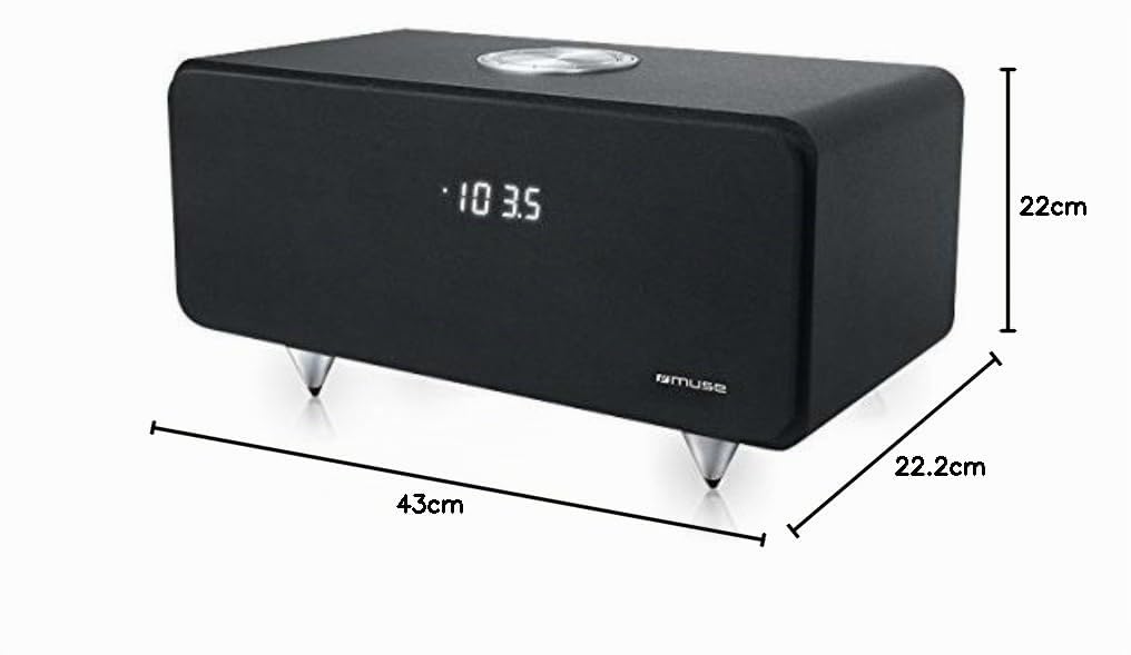 MUSE M-950 BT Enceinte Bluetooth Noir