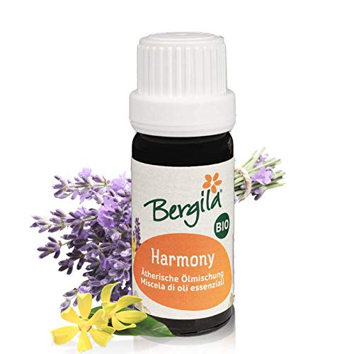 Bergila miscela oli essenziali HARMONY BIO, 10 ml - 100% naturale di materia prima biologica - qualità controllata e certificata