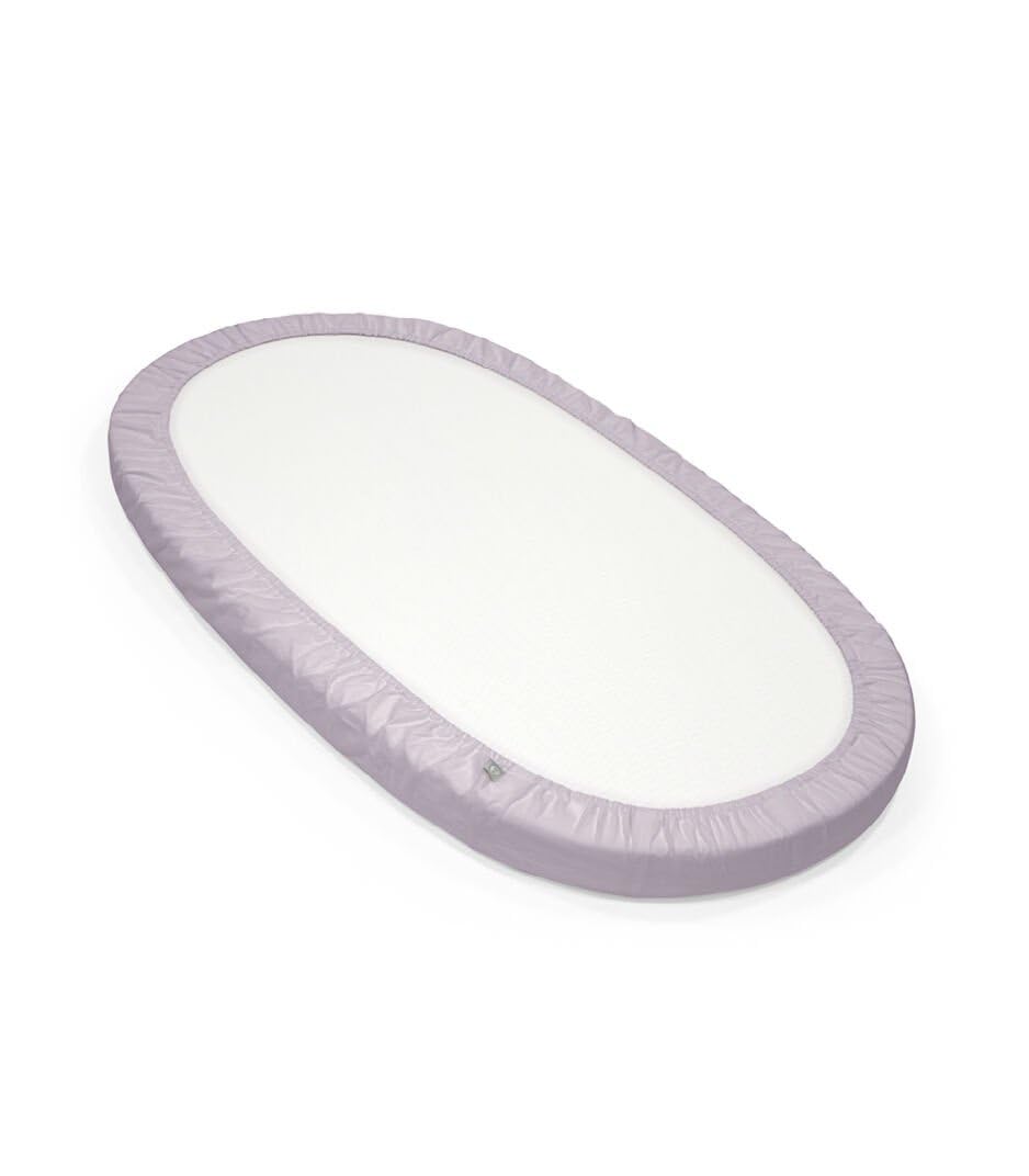 Stokke Sleepi Fitted Sheet V3, Lavender - Compatible with Sleepi Bed V3 & Mattress V3 - Washable