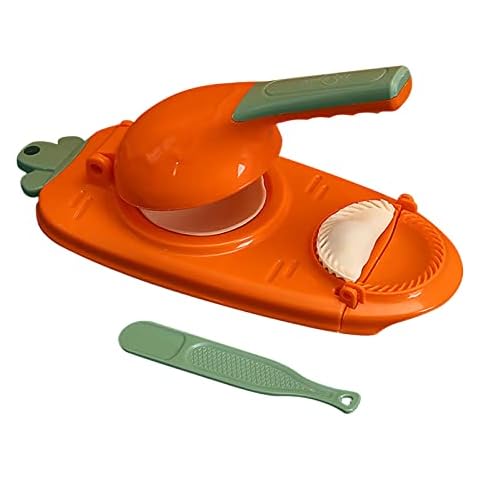 Dumpling Skin Artifact DIY Dumpling Maker, Multi-function DIY Manual Dumpling Press Molds Set, 2-in-1 Portable Dumpling Wrappers Maker and Press Dumpling Skin Machine, Gift for Mom Cover