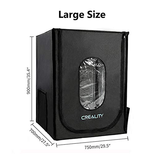 Cregrant3D Creality Update Gabinete de Impressora 3D À Prova de Fogo e À Prova de Poeira Sala de Cob