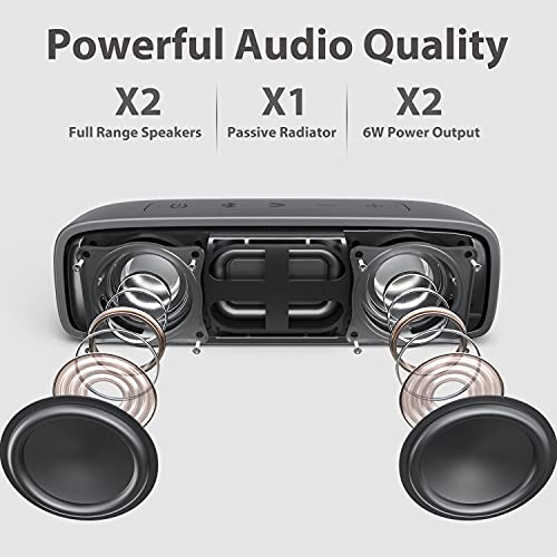 Tribit Ipx7 Waterproof Bluetooth Speaker Ultra-Portable 12W Loud Hd Sound Bluetooth 5.0 Tws Pairing, 10H Playtime, Usb-C Charging, 100Ft Range Perfect For Shower Pool Beach Travel, Xsound Surf #TOP1