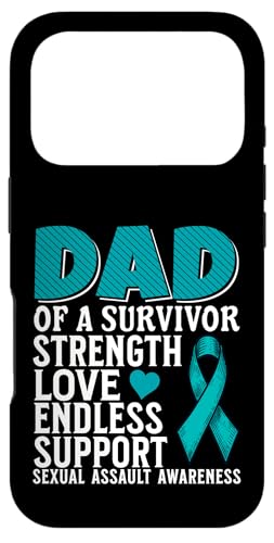 Dad of a Survivor Sexual Assault Awareness Items Gifts �X�}�z�P�[�X iPhone 17 Pro �p