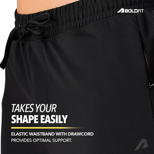 Image of Boldfit Track Pants for Men Casual Track Pants for Man Lower for Men Adjustable Waist Everyday Trackpants for Walking, Running and Exercise Pant for Man