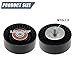 X AUTOHAUX 1287556251 Car Accessory Drive Belt Idler Pulley Timing Belt Idler Pulley for BMW 335i 2007-2013 335i xDrive 2009-2013 335is 2011-2013 335xi 2007-2008