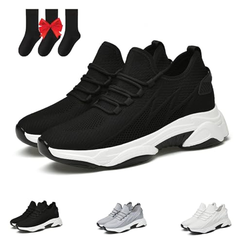 Tallure Sneakers for Women Men, Invisible Internal Height Increase - 1.6/2.4/3.2/4.1 Inches, Lightweight Breathable - Main Image