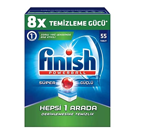 FinishPowerball Dishwasher 55 Tablets