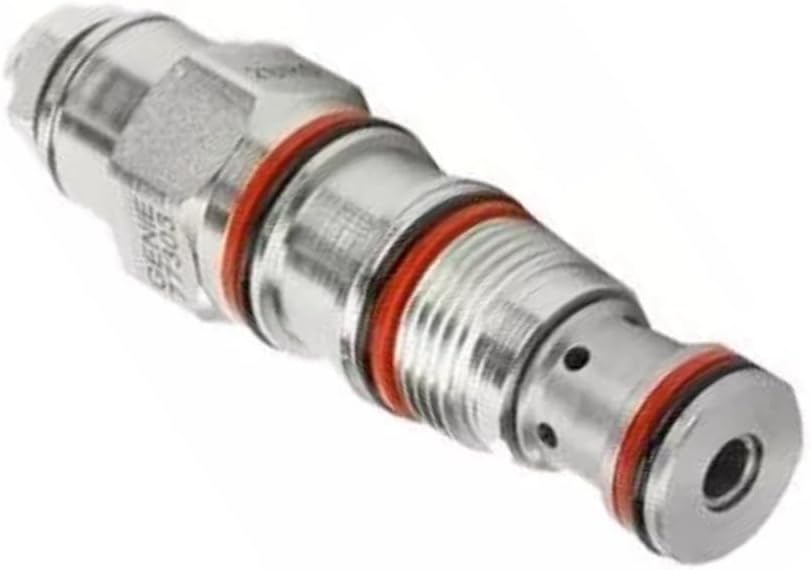 Sourcefy 77303GT OEM Counterbalance Valve, Chrome, Metal, Carbon Steel Body, 2-Port, 1 inch Threaded Inlet, NPT Outlet, 3500 PSI, For Genie S-60, TZ-34/20, Z-45/25