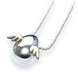 【Tenshi no Tamago】 天使の卵 【深田恭子さん贈呈モデル】 シルバー レディース ペンダント ネックレス 天使112 【 誕生日 プレゼント 女性 】 (シルバー)