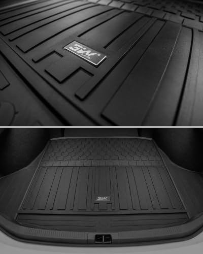 Image of 3W Floor Mats & Cargo Liner for 2025-2026 Toyota Camry Hybrid /LE /SE /XLE /XSE