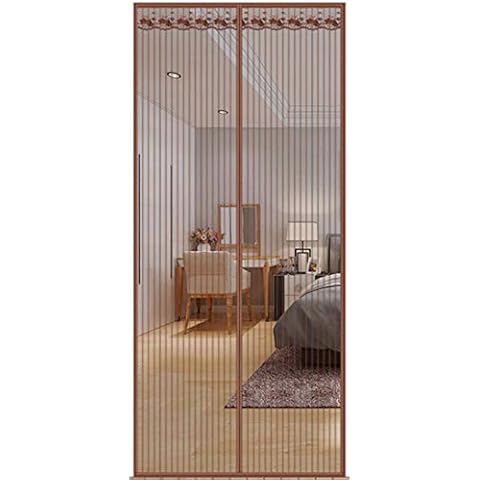 FasiCat Summer magnetic soft screen door encryption mute anti-mosquito door curtain without wearing magnetic strip screen magic-1_140X240cm Cover