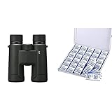 最安!【セット】ニコン 双眼鏡 PROSTAFF P7 10x42 10倍42口径 野鳥観察 コンサート スポーツ観戦 旅行 大口径タイプ & HAKUBA レンズクリーニングティッシュ 個装 150枚入り 速乾ウェットタイプ