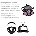 NORTH Honeywell North 7600 Series Niosh-Approved Full Facepiece Silicone Respirator With Welding Adaptor, Small (760008ASW)