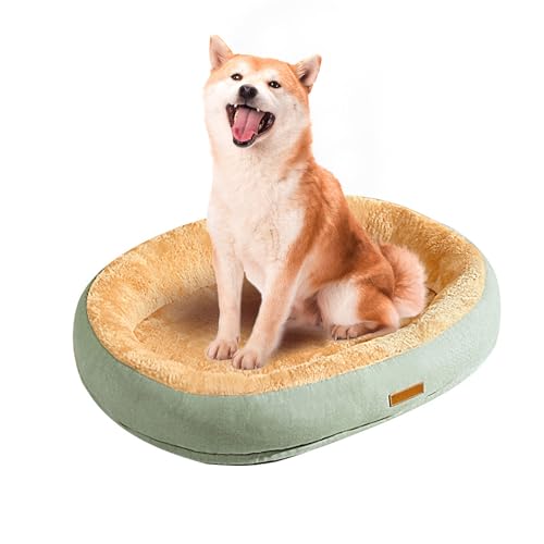 Review de Camas para perros soriana - solo los mejores. 37 masoe Cama para Perro, Cama de Gato, Cama para Perro Mediano, Cama para Perro Chico, Resistente, Confortable, con Relleno Suave,Fondo Antideslizante Lavable con Agua (M)