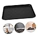 GRIRIW 2pcs Boot Mat Trays Large Boot Mats Shoe Storage Tray Sturdy Plastic for Indoor Outdoor Use