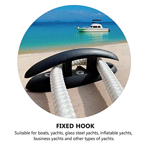 BESPORTBLE Gancho para mastro de bandeira corda de nylon para barcos, convés de barcos, gancho para