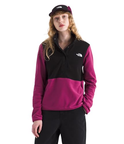 Amazon.com: The North Face Women's Glacier Fleece ? Snap, M, Cyber