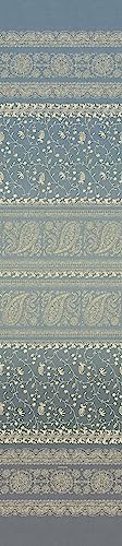 Foulard 100% algodón Bassetti Brenta 350 x 270 cm gris perla multiusos sofá 2