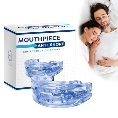 Orthese Anti Ronflement, Embout Buccal Anti Ronflement, Gouttiere Anti Ronflement Et Efficace Puissant Adapté Aux Hommes et Aux Femmes Ronflent, Gouttière Anti-Ronflement & Bruxisme, Reglable