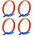 Hot Wheels Tracks Expansion Packs Track Pieces & Connectors (Loop) 4 Pack