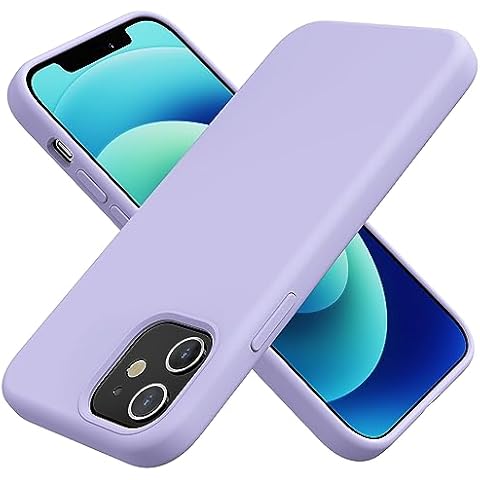 TAXXOE Soft Silicone Case for iPhone 12/12 Pro Cover