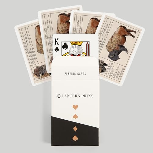 Lantern Press Wyoming Bison 52 Cartas Póker Adultos miniatura 6