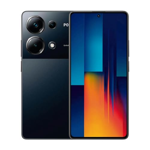 Xiaomi Poco M6 Pro Desbloqueado Smartphone versión Global 8GB RAM/256 GB ROM 6.67' 120Hz AMOLED Display 64MP AI Triple Cámara Helio G99-Ultra 5000mAh Batería 67W Turbo Charging (Negro)