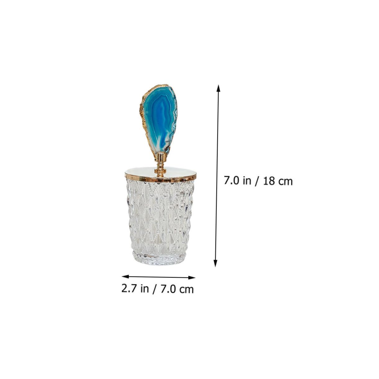 Barattolo Porta Caramelle Decorativo 1 Pezzo in e Lega