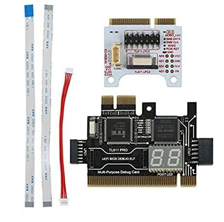 TL611-Pro Diagnosis Card + Mini PCIE + A-DEBUG Desktop PCI Mainboard PCI-e Notebook Debugging Card Apple PC LPC Debug-image-27