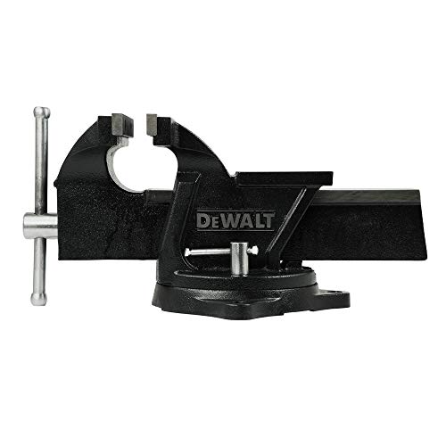 DeWalt DXCMBV6 6 In. Heavy-Duty Bench Vise with Swivel Base