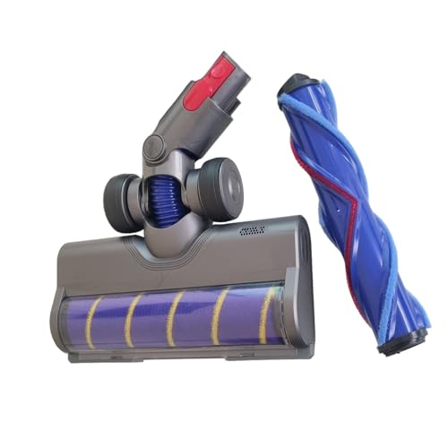 Elektrikli Süpürgeler için Led Işıklı Döner Zemin Emici Başlık Dyson V7, V8, V10, V11, V15 ile Uyumlu