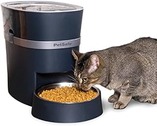 PetSafe Smart Feed Automatic Cat Feeder & Automatic Dog Feeder - 6L/24 Cup, Dry Food Dispenser, Slow Feeder, Programmable Meals & Portions, Pet Feeder - Alexa, Amazon Dash, Apple & Android Compatible